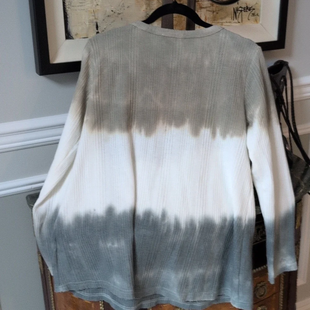 POL Size Small V Neck Waffle Top. NWOT - Picture 5 of 6